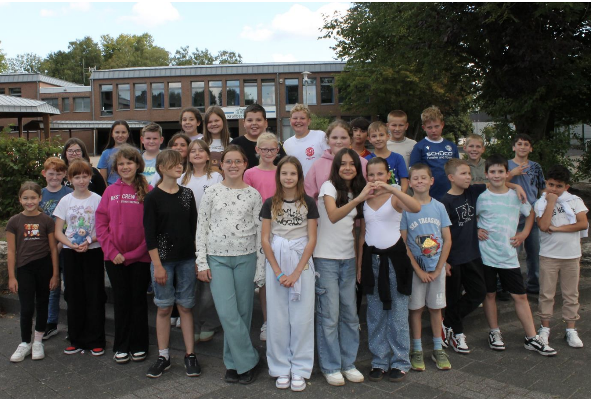 Herzlich willkommen am ersten Schultag!