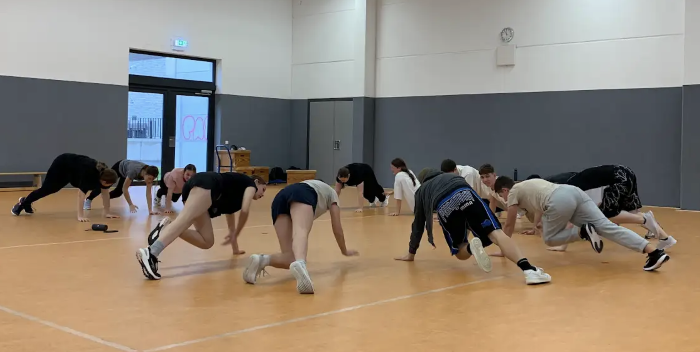 Selbstverteidigung an der Krollbachschule