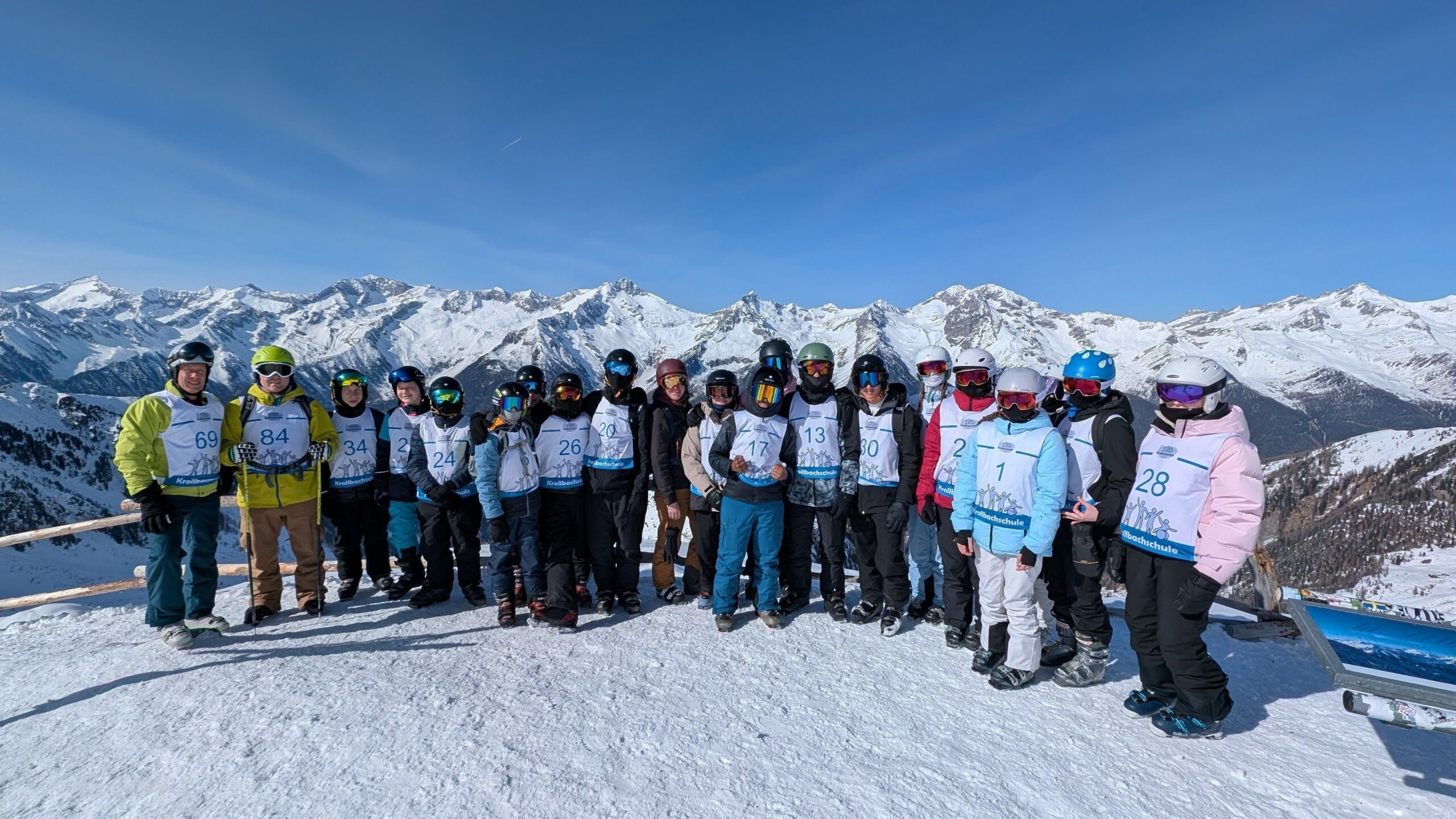 Sonnige Skifahrt nach Südtirol